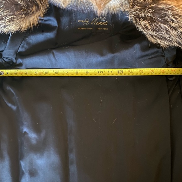 Vintage - Furs by Mannis in Beverly Hills - Full Length Canadian Cross Fox Fur - Picture 14 of 16